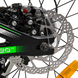 Велосипед 20'' CORSO Speedline магниевая рама, Shimano, 7 скоростей, зеленый с черным (MG-74290) - 7