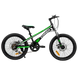 Велосипед 20'' CORSO Speedline магниевая рама, Shimano, 7 скоростей, зеленый с черным (MG-74290) - 3