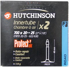 Камера с герметиком 28 x 0.8-1.00 (20/25-622/630) Hutchinson Protect Air x 2, presta 48mm