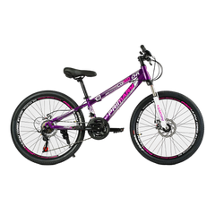 Велосипед Corso «Primary» 24" PRM-24693 рама стальная 11", оборудование Saiguan 21 скорость