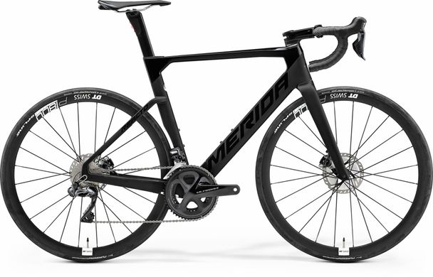 Велосипед 28" Merida REACTO 7000-E glossy black/matt black 2021