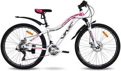 Велосипед 27,5" VNC MontRider A5 FMN, белый с розовым 2023