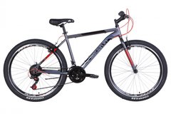 Велосипед 26" Discovery ATTACK графитовый с красным 2021