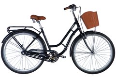 Велосипед 28" Dorozhnik CORAL, алюминий, 3 скорости, плнетарка, темно-серый