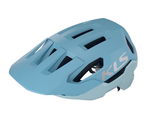 Шлем трейловый KLS Dare 2 голубой магнитная застежка