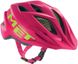 Шлем подростковый MET CrackerJack (52-57 cm) с мигалкой Pink Texture Green matt - 2