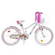 Велосипед Corso Sweety 20", алюмінієва рама, ножні гальма, біло- рожевий - 2