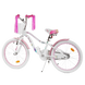 Велосипед Corso Sweety 20", алюмінієва рама, ножні гальма, біло- рожевий - 4