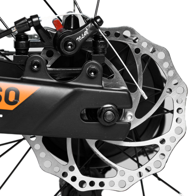 Велосипед 20" CORSO T-REX магниевая рама, оборудование MicroShift, 7 скоростей, черно-красный (70432)