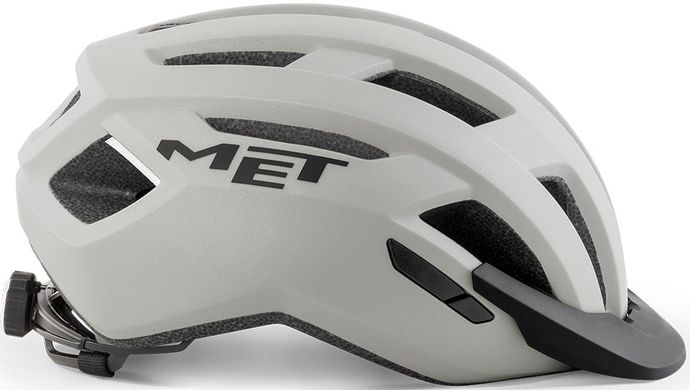 Шлем MET Allroad Gray | Matt с мигалкой