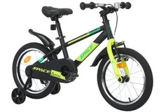 Велосипед 20" SPACE KID GEON, сталь,  рама-10" черно-зеленый с крылом
