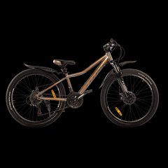 Велосипед Titan DRONE 26" рама - 13" сірий-помаранчовий