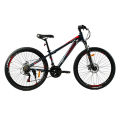 Велосипед CORSO «PRIMO» 26" RM-26519 рама алюминиевая 13", оборудование SAIGUAN 21 скорость
