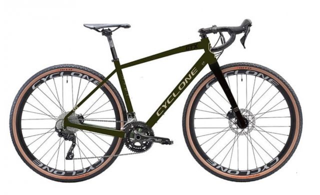 Гравійний велосипед Cyclone GTX зелений 2021