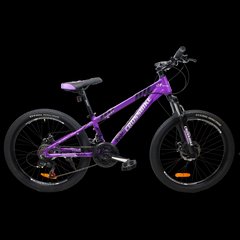 Велосипед CrossBike Everest 24" Фиолетовый