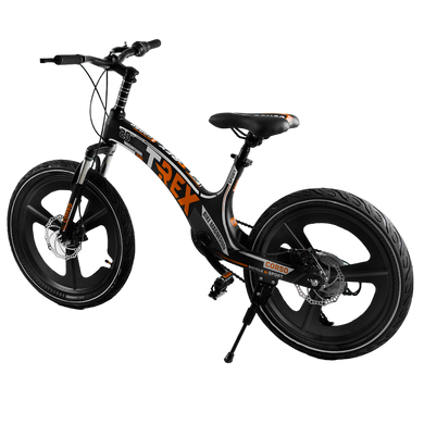 Велосипед 20'' CORSO T-REX, магниевая рама и диски, оборудование MicroShift, 7 скоростей, черный (TR-77006)