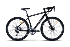 Велосипед VNC PrimeRacer A11 CM, 28", рама 21" Black-white 2023