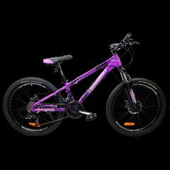 Велосипед CrossBike Everest 26" рама 13" Фіолетовий