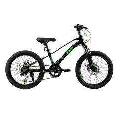 Велосипед 20" Corso F35, магниевая рама, 7 скоростей, Shimano черный (MG-20355)
