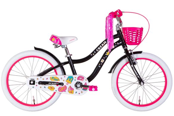 Велосипед 20" Formula CREAM черный с розовым