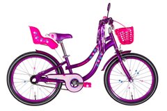 Велосипед 20" Formula FLOWER PREMIUM 2024 (фиолетовый)