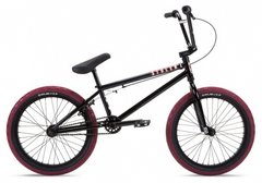 Велосипед BMX 20" Stolen CASINO 20.25" BLACK & BLOOD RED 2022