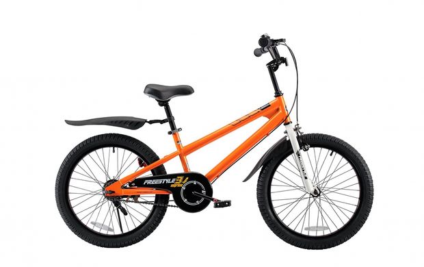 Велосипед RoyalBaby FREESTYLE 20 ", Official UA, помаранчевий