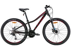 Велосипед 26" Leon SUPER JUNIOR AM DD 2022 (чорний з червоним (м))