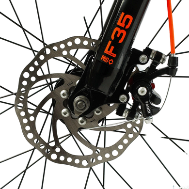 Велосипед 20" Corso F35, магнієва рама, 7 швидкостей, Shimano сірий (MG-20415)