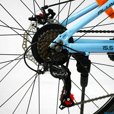 Велосипед Corso «Elysium» 27,5" LS-27311 рама алюмінієва 15,5", обладнання Shimano 21 швидкість