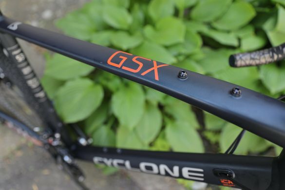 Гравийный велосипед Cyclone GSX рама 54, темно-синий 2023
