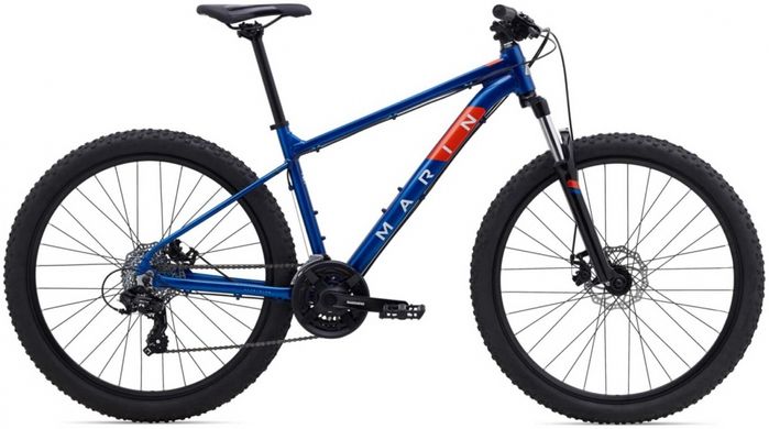 Велосипед 27,5" Marin BOLINAS RIDGE 1 Gloss Blue 2023