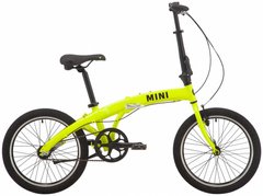 Велосипед складний Pride Mini 3 жовтий 2021