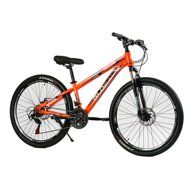 Велосипед Corso 26" «Global» GL-26128 рама стальная 13’’, оборудование Saiguan 21 скорость, оранжевый