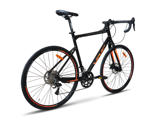 Велосипед VNC TimeRacer A7 SH, 28", Black-Orange 2023