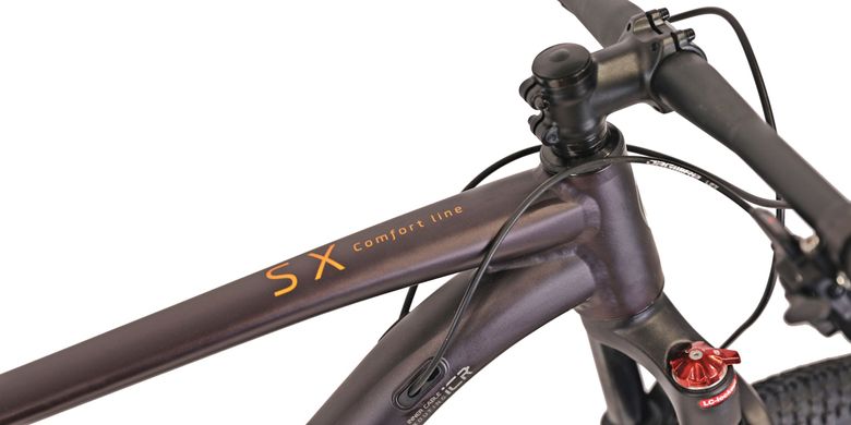 Велосипед Cyclone SX 29", темно-фиолетовый (мат) 2024