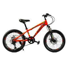 Велосипед CORSO SPIRIT 20" TK-20140 рама стальная 12", 7 скоростей Shimano, оранжевый