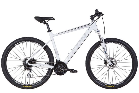Велосипед 27.5" Leon XC-80 SE 2022 (біло-сірий з чорним)