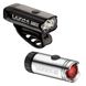 Комплект світла Lezyne Micro Drive 500XL / Micro Drive сріблястий - 1
