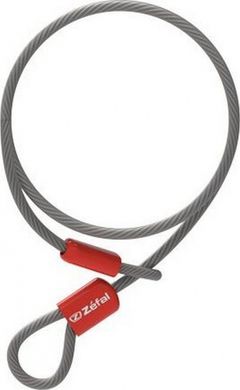 Трос Zefal K-Traz Cable L вело / мото (4913B) 10х2200мм, сірий