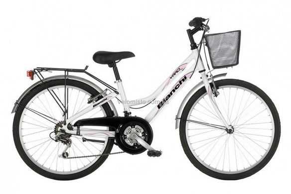 Велосипед Bianchi YARD 24" TY18-18s для девочки белый (YEB41933IX)