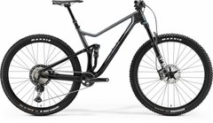 Велосипед 29" Merida ONE-TWENTY 7000 black/dark silver 2021