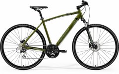 Велосипед 28" Merida CROSSWAY 20-D moss green(silver-green/black) 2021