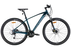 Велосипед 29" Leon TN-80 AM Hydraulic lock out HDD 2022 (синій с чорним)