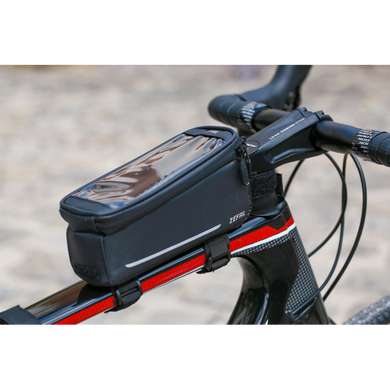 Консоль Zefal Console Pack T1 (7010) на раму, 2in1, для телефону, жорстка, 0,8 L, 175g, 185 * 90 * 95мм, чорна
