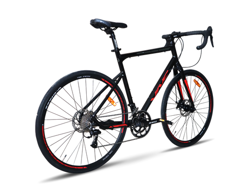 Велосипед VNC TimeRacer A9 CS, 28", Black-Red 2023