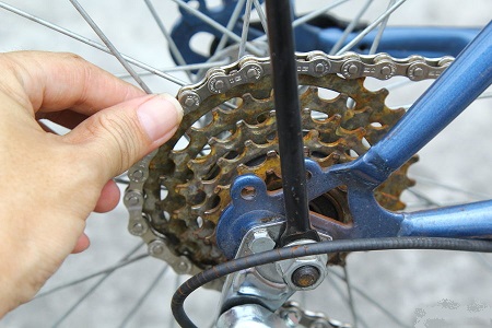 как установить цепь на велосипед